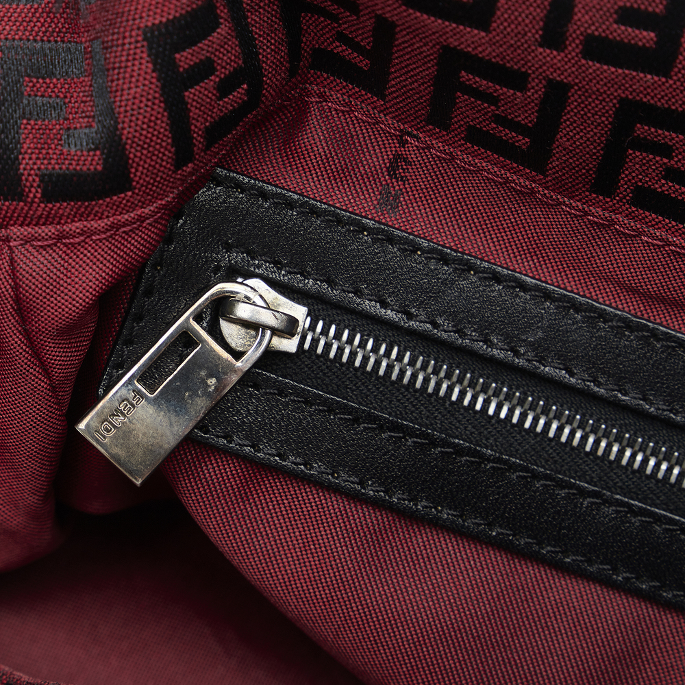 FENDI Zucchino Mamma Forever Shoulder Bag - Picture 8 of 12